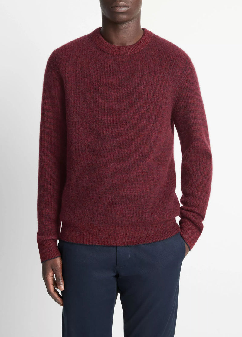 Boiled Cashmere Thermal Crew - Oak Hall