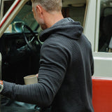 Criquet Quilted Hoodie - Black Key