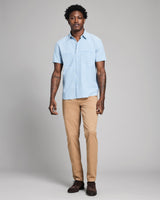 Short Sleeve Chambray Donelson Shirt - Oak Hall
