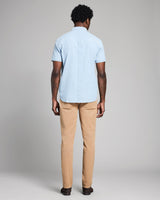 Short Sleeve Chambray Donelson Shirt - Oak Hall