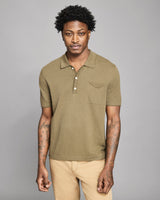Cotton Linen Sweater Polo - Oak Hall