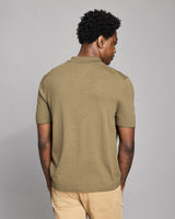 Cotton Linen Sweater Polo - Oak Hall