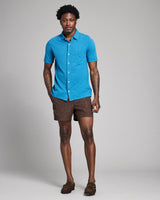 Short-Sleeve Textured Treme Knit Shirt - Oak Hall