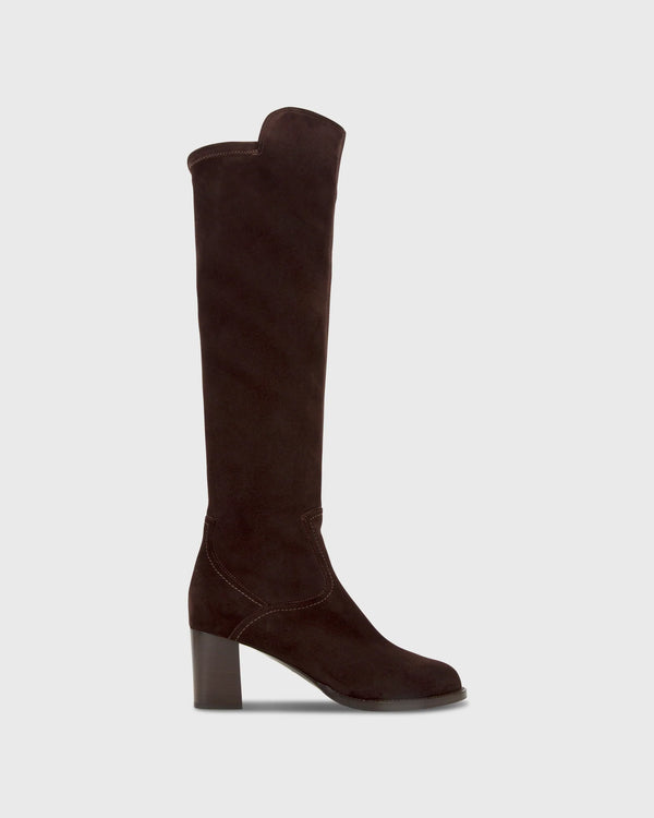 Heeled Pull-On Boot - Oak Hall