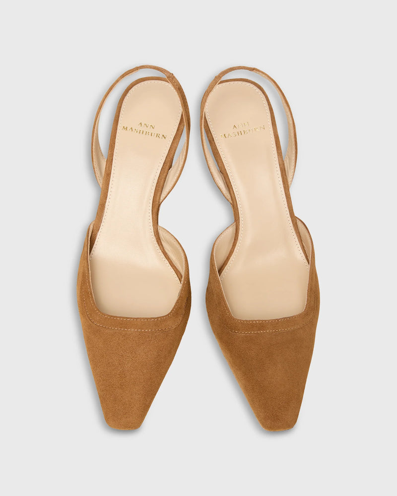 Slight Square Slingback - Oak Hall