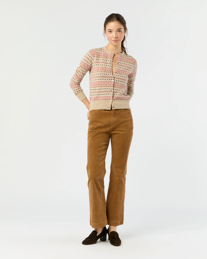 Rosie Fair Isle Cardigan - Oak Hall