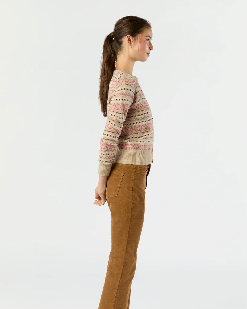 Rosie Fair Isle Cardigan - Oak Hall
