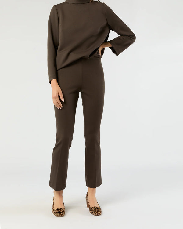Faye Flare Cropped Pant - Oak Hall