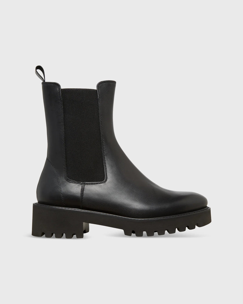 Tall Lug Sole Chelsea Boot - Oak Hall