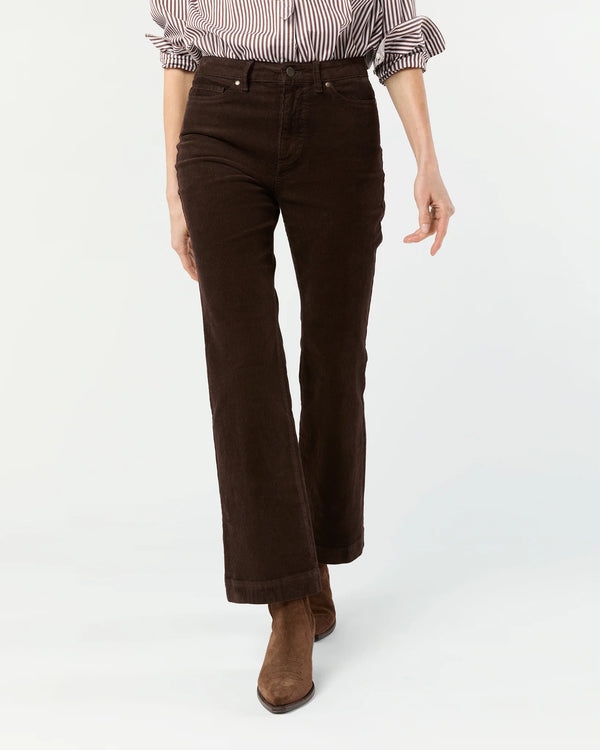 Kendall Flare 5-Pocket Jean - Oak Hall