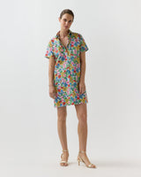 Short-Sleeved Popover Dress