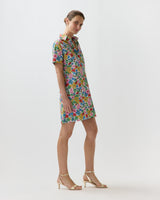 Short-Sleeved Popover Dress