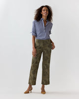 Ann Mashburn Frankie Cropped Pant - Camo