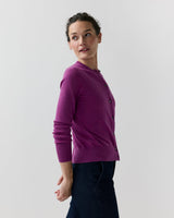 Rosie Cardigan - Heather Fuchsia