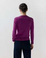 Rosie Cardigan - Heather Fuchsia
