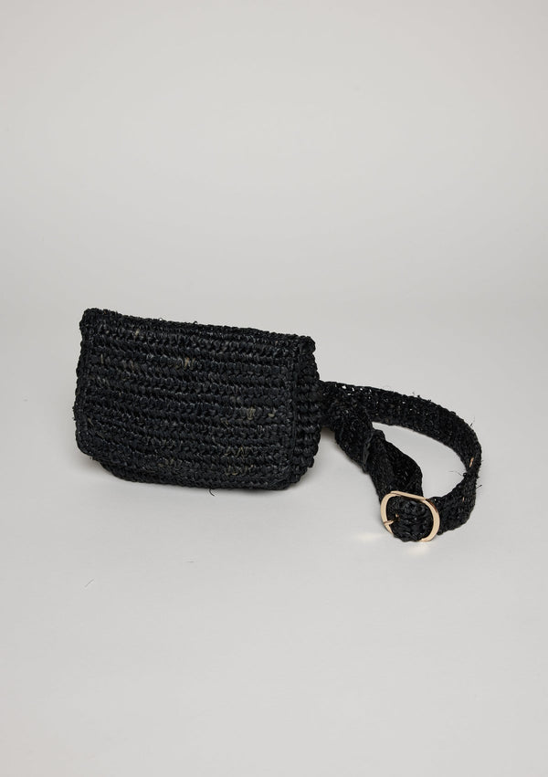 Straw Belt Bag