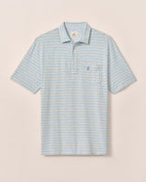 Original 4-Button Polo - Matthis Stripe - Oak Hall