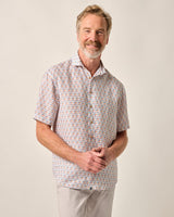 Short Sleeve Hangin' Out Linen Button Down Shirt - 5 O' Clock Somewhere