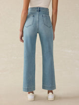 Stretch Terry Patch Pocket Ankle Pant - Oak Hall