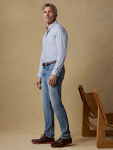 The Movement Shirt - Light Blue Gingham