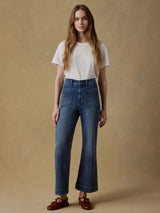 Faherty Stretch Terry Patch Pocket Ankle Pant - Riverton
