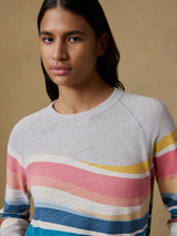 Sunwashed Slub Crewneck