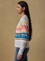 Sunwashed Slub Crewneck