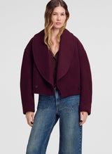 Stella Jacket - Deep Mulberry