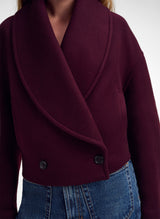 Stella Jacket - Deep Mulberry