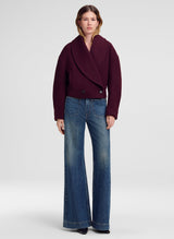 Stella Jacket - Deep Mulberry