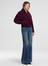 Stella Jacket - Deep Mulberry