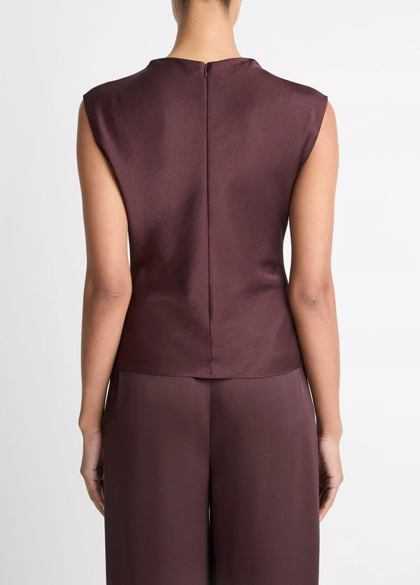 Draped Cowl Neck
