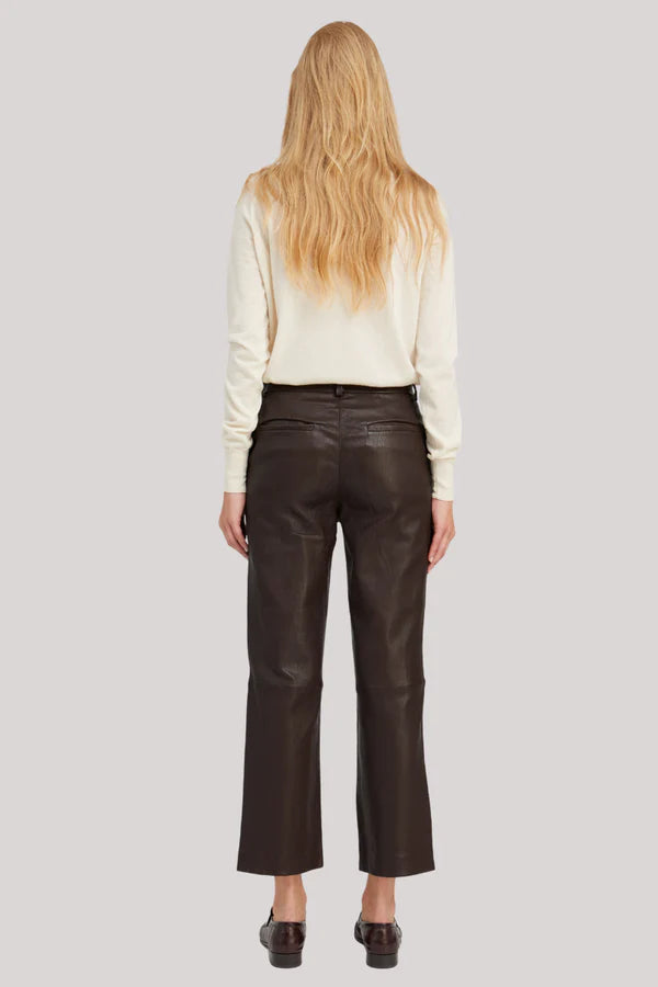 Cropped Baggy Trousers - Oak Hall