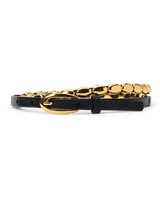 The Great The Beaded Belt - Black with Gold