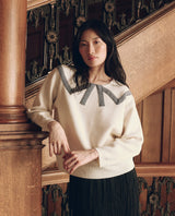 The Bow Sweater - Cream