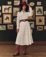 The Relic Lace Western Shirt - Cream