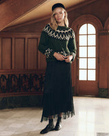 The Arctic Fairisle Pullover - Winter Pine
