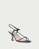 Triana Strappy Mid-Heel Sandal With Ball - Oak Hall