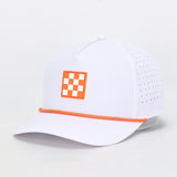 Hovi Dry Goods Tennessee Checkerboard Performance Rope Hat - White