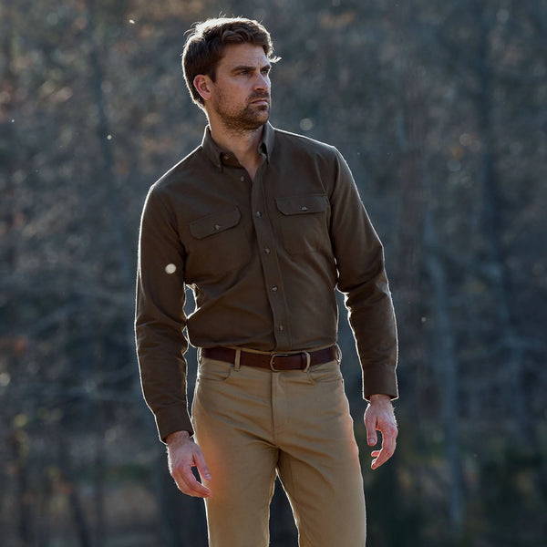 Hartwell Men'S Moleskin Shirt