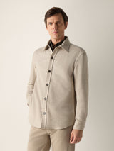 Cashmere and Silk Overshirt - Oak Hall