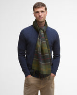 Barbour Dramside Reversible Lambswool Scarf - Classic Tartan