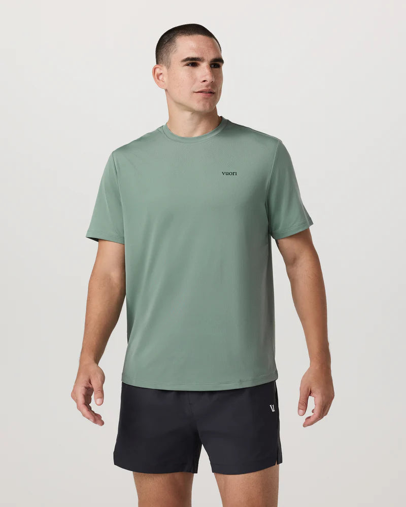 Short Sleeve Viewpoint Perf. Tee 2.0 - Oak Hall
