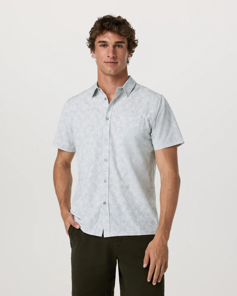 Short Sleeve Bridge Button Down - Oak Hall