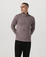 Ponto 1/2 Zip Mock Neck - Oak Hall