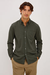 Vincent Shirt - Hunter Green