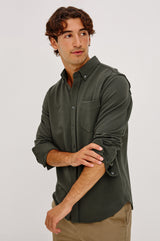Vincent Shirt - Hunter Green