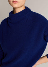 Plush Cashmere Funnel-Neck Sweater - Oak Hall