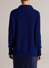 Plush Cashmere Funnel-Neck Sweater - Oak Hall