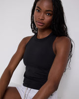 Surge Seamless Tank - Black